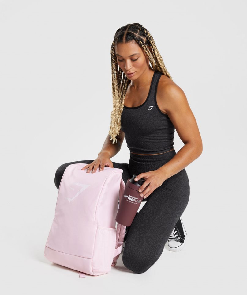 Gymshark Sharkhead Backpacks Pink | NZ 2MZUGJ